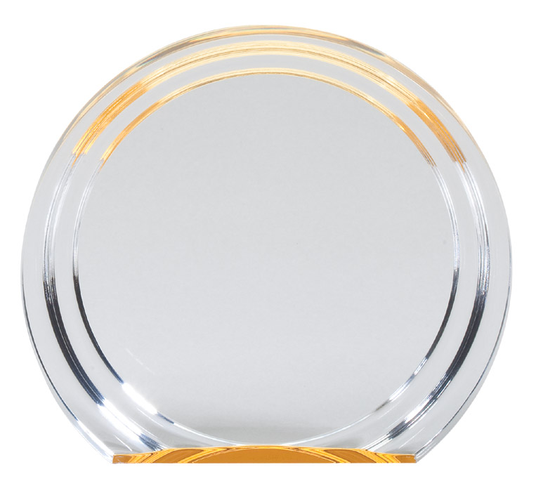 Yellow Acrylic Award